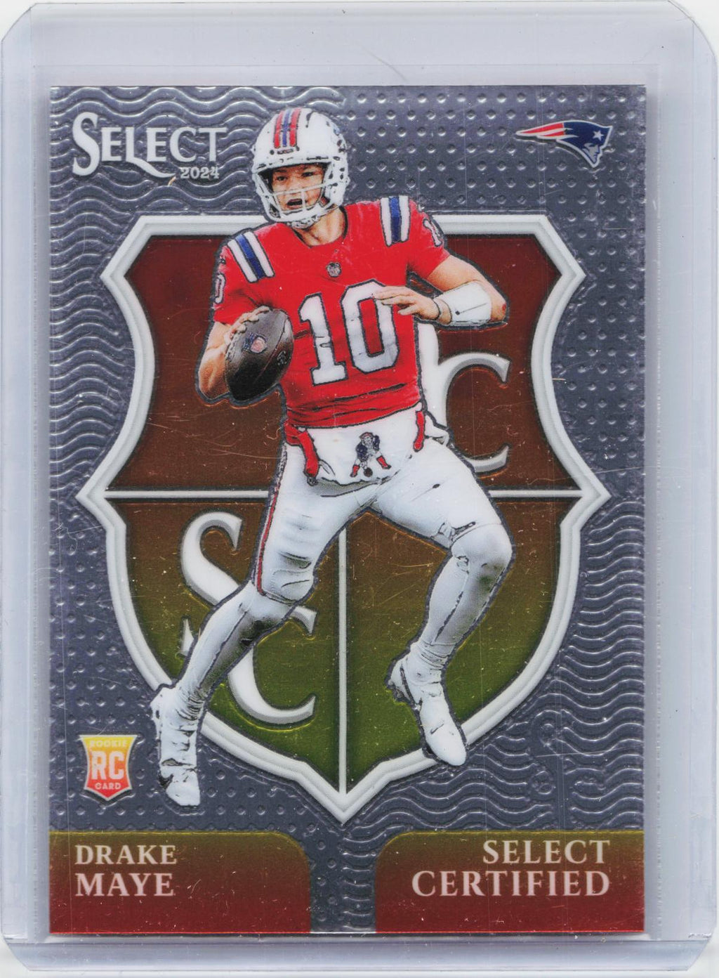 2024 Panini Select #3 Drake Maye Select Certified Rookies