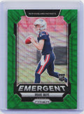 2024 Panini Prizm - Emergent Green Wave Prizm #4 Drake Maye