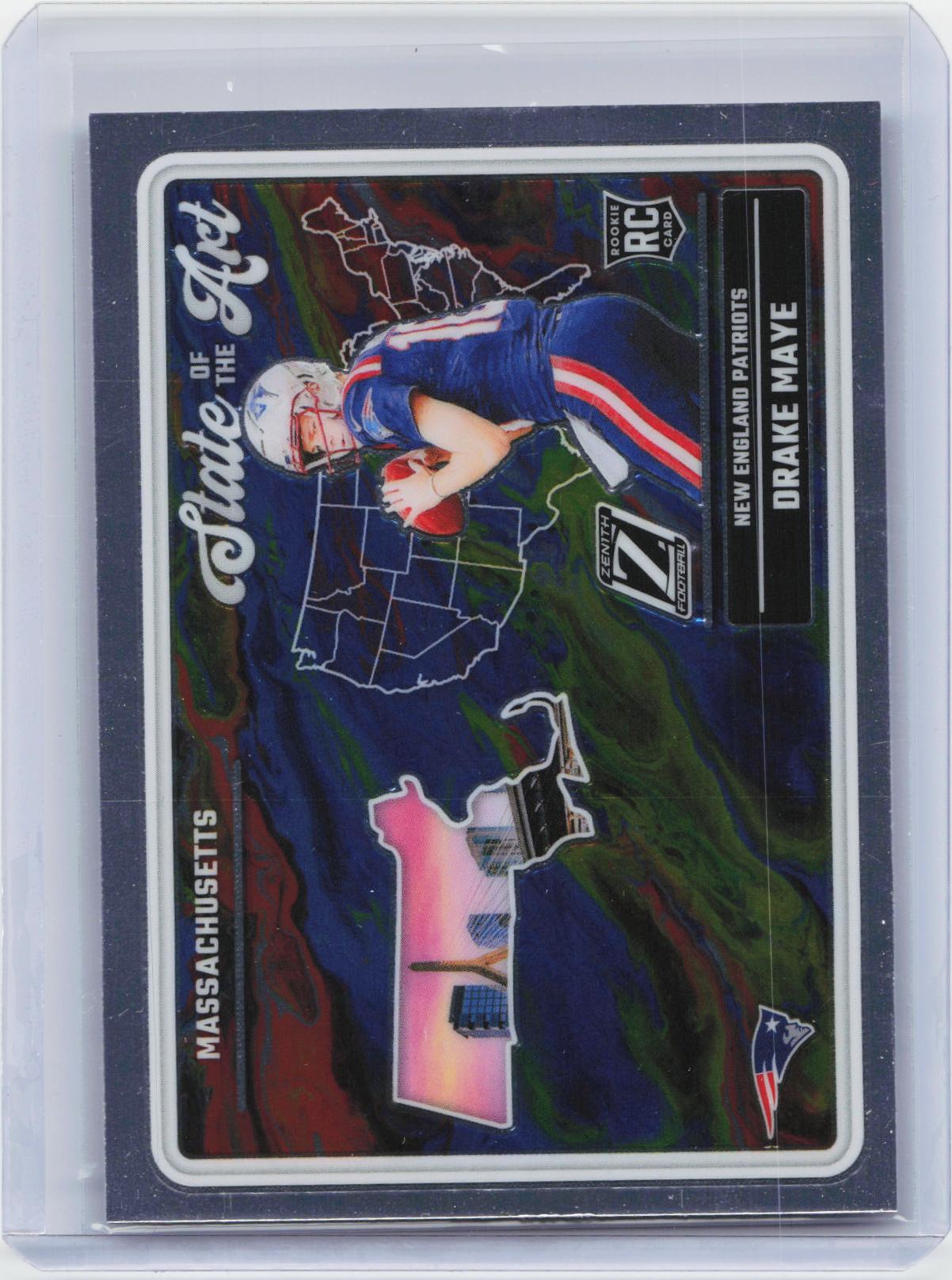 2024 Panini Zenith #18 Drake Maye State of the Art