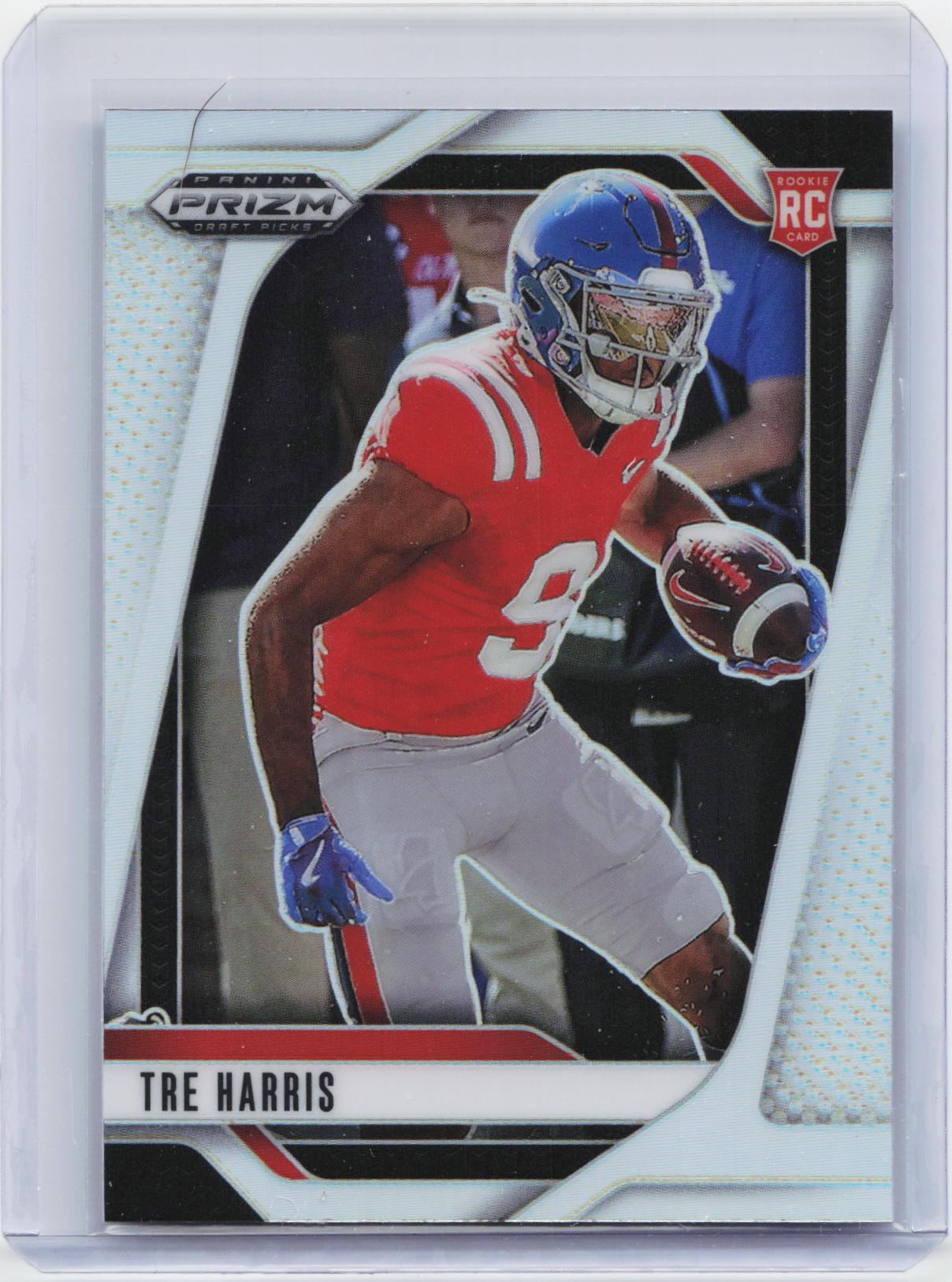 2025 Panini Prizm Draft Picks #91 Tre Harris Prizms Silver