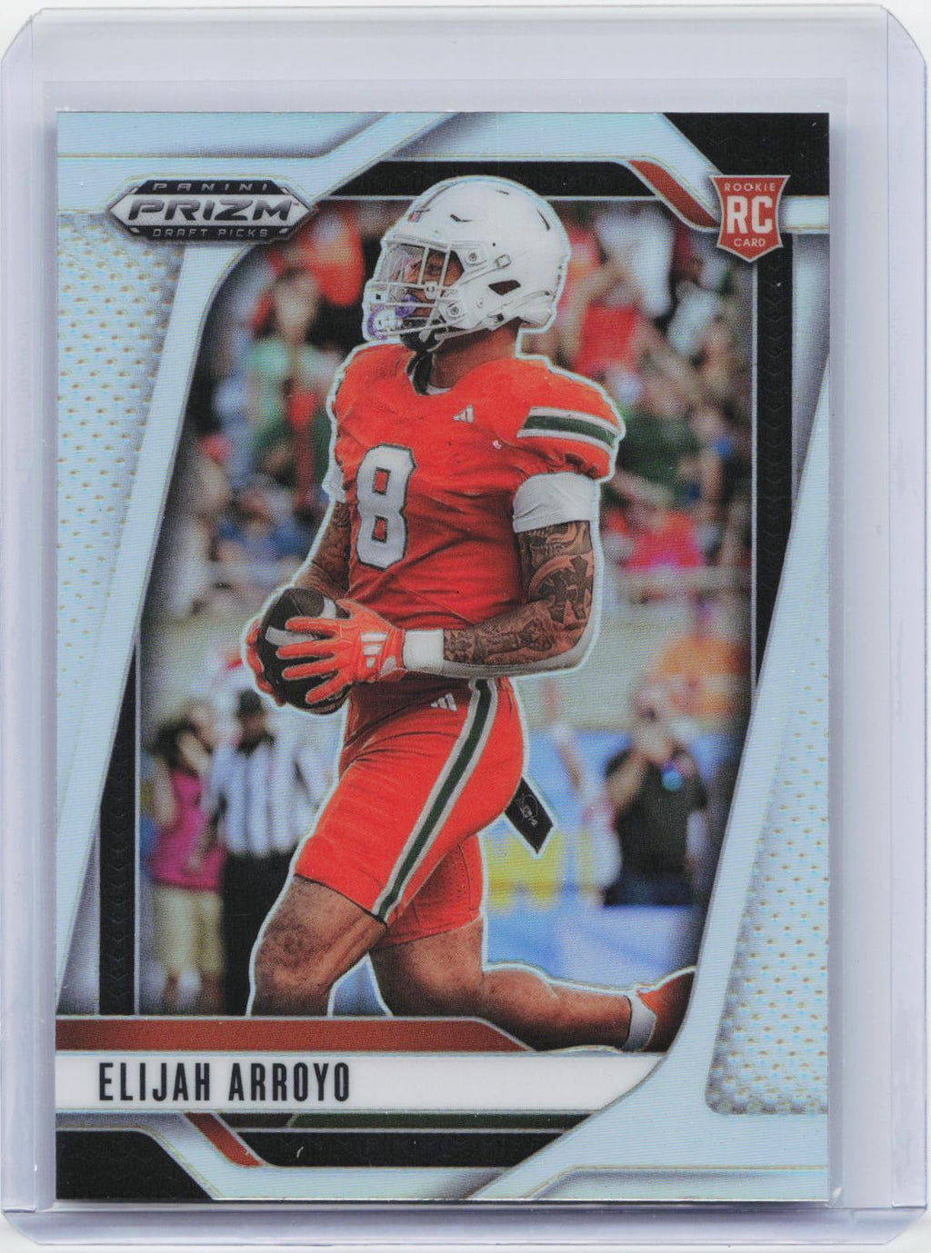 2025 Panini Prizm Draft Picks #141 Elijah Arroyo Prizms Silver