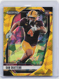 2025 Panini Prizm Draft Picks #9 Cam Skattebo Prizms Gold Ice