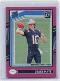 2024 Donruss Optic #229 Drake Maye Pink