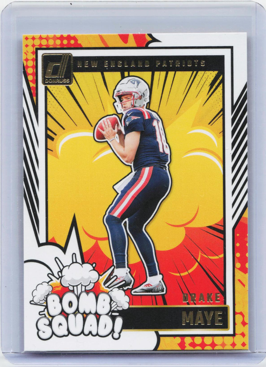 2024 Donruss #28 Drake Maye Bomb Squad
