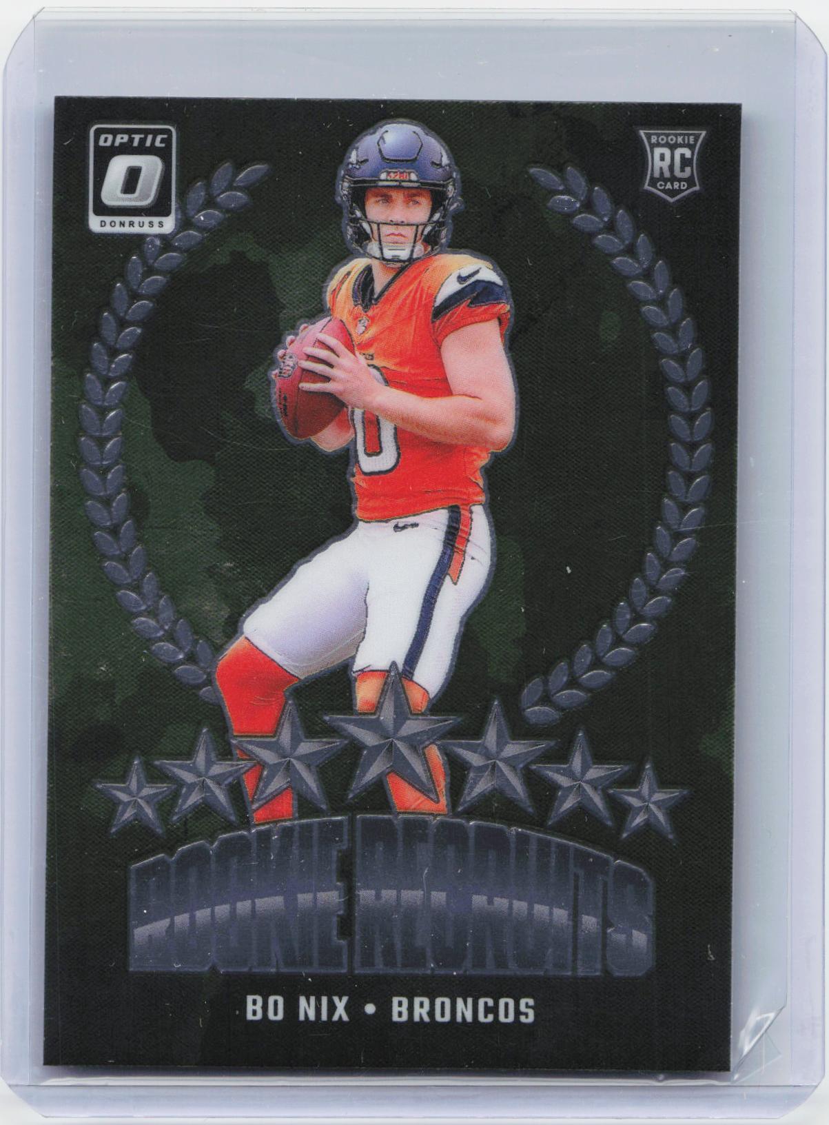 2024 Donruss Optic #4 Bo Nix Rookie Recruits