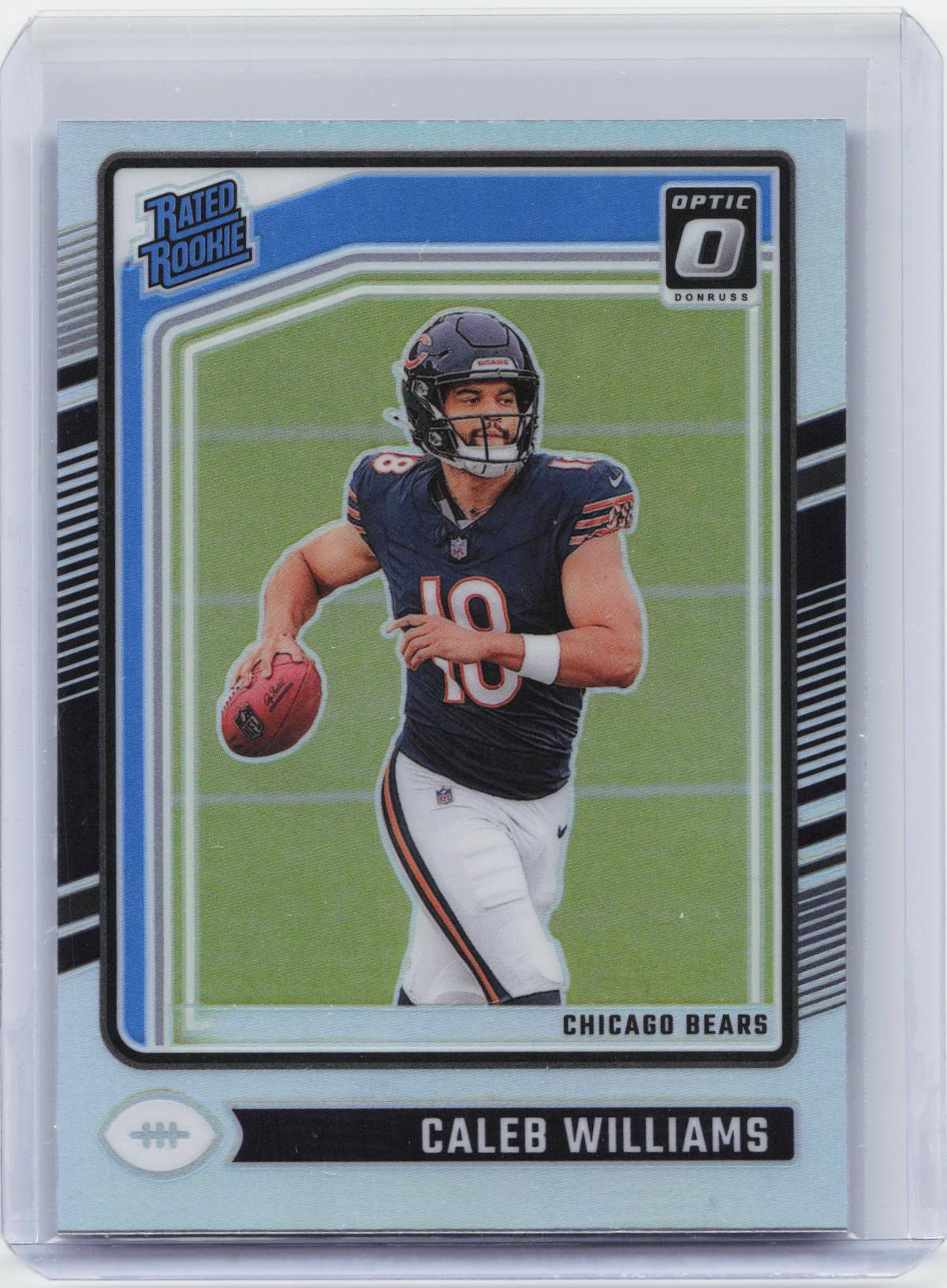 2024 Donruss Optic #201 Caleb Williams Holo