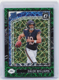 2024 Donruss Optic #201 Caleb Williams Green Velocity