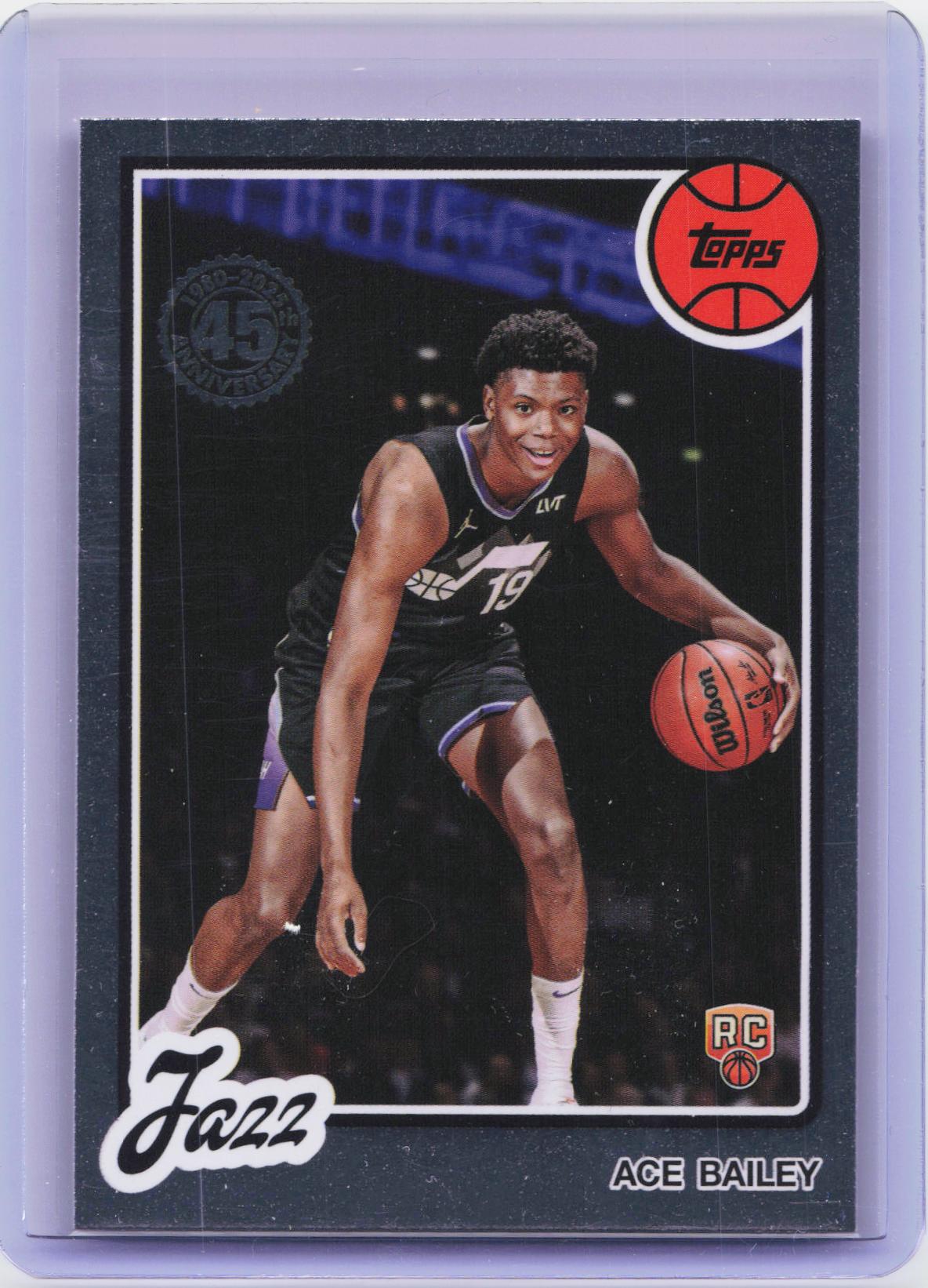 2025-26 Topps #80BK-54 Ace Bailey 1980-81 Topps Basketball