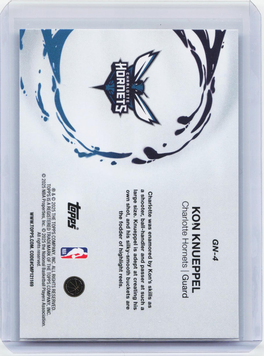 2025-26 Topps #GN-4 Kon Knueppel Generation Now