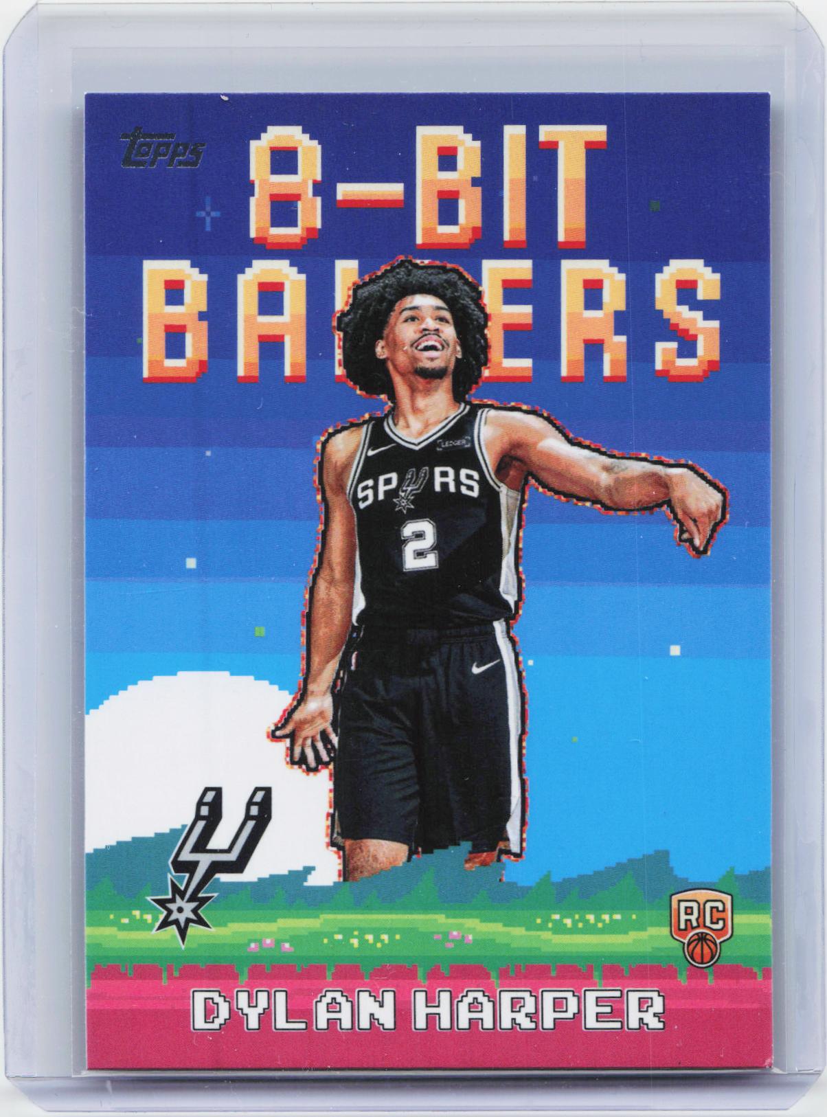 2025-26 Topps #8B-32 Dylan Harper 8-Bit Ballers