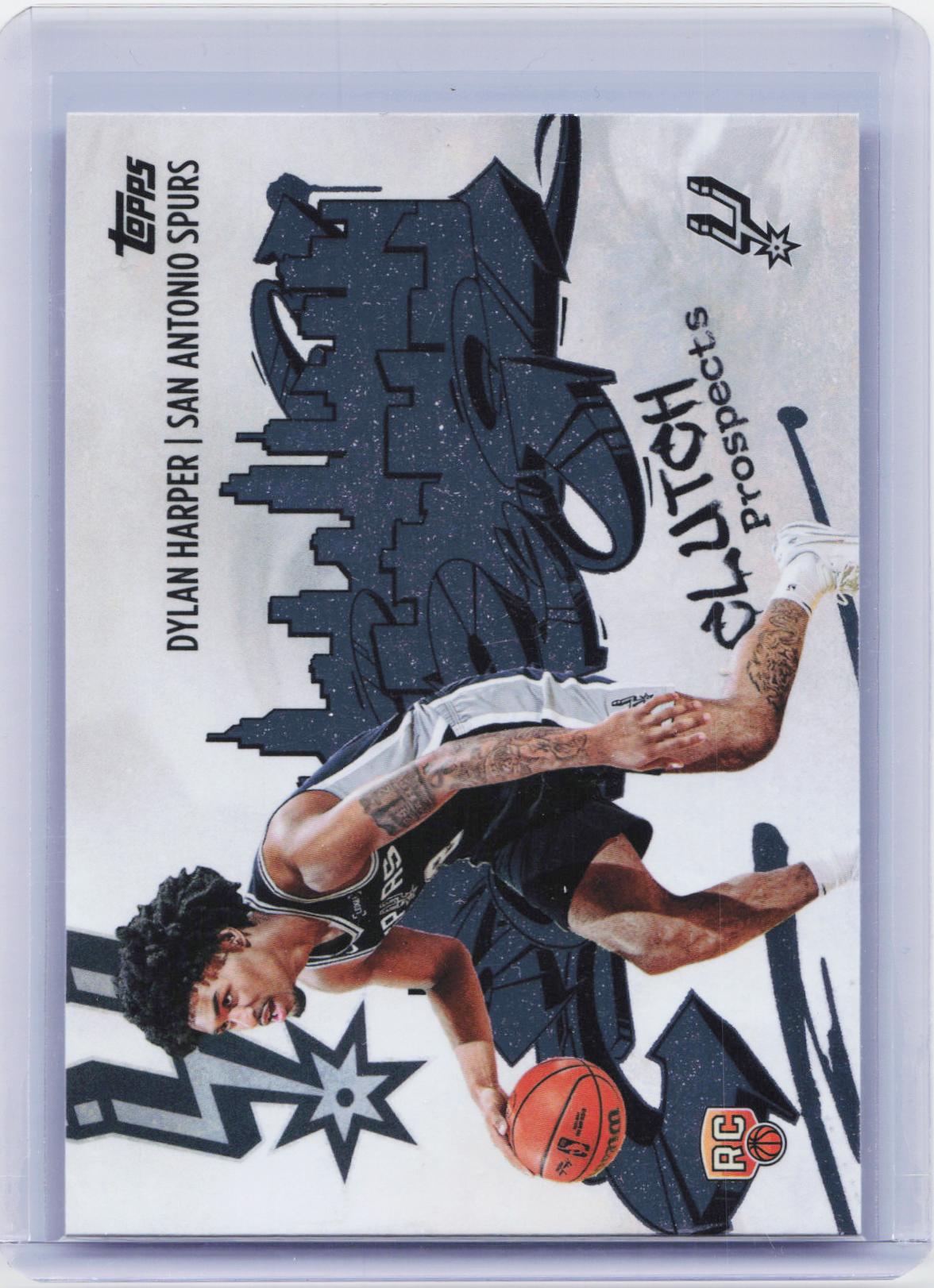 2025-26 Topps #CC-2 Dylan Harper Clutch City Prospects