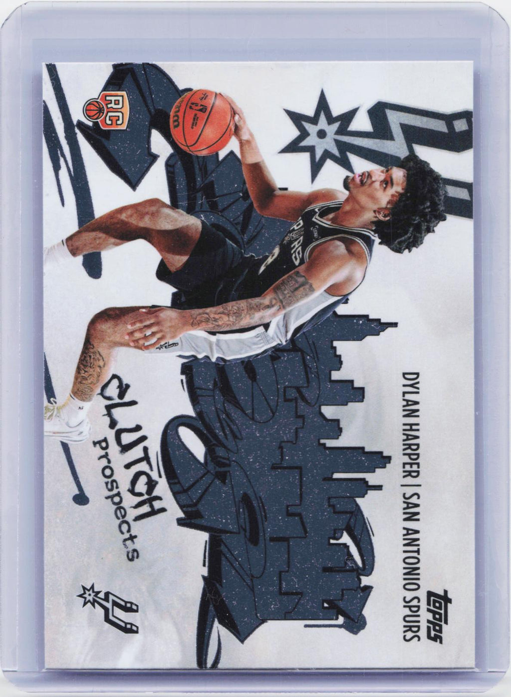 2025-26 Topps #CC-2 Dylan Harper Clutch City Prospects