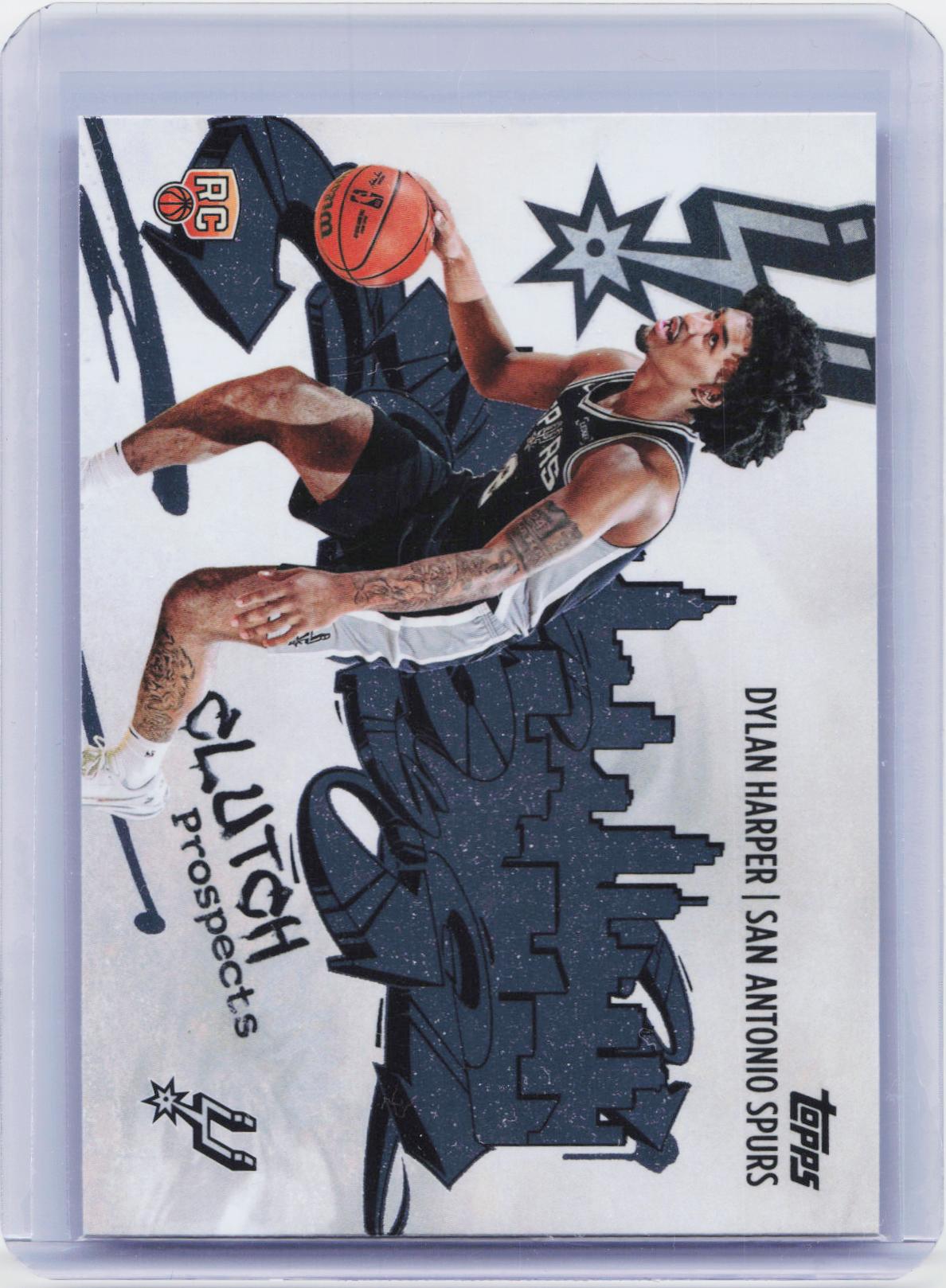 2025-26 Topps #CC-2 Dylan Harper Clutch City Prospects