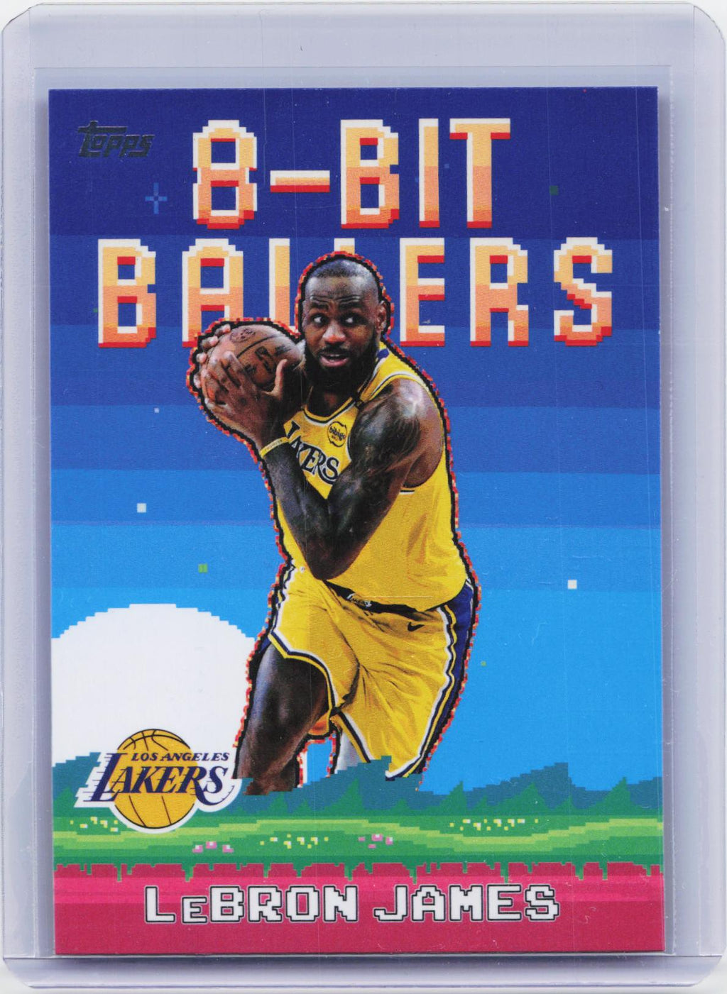 2025-26 Topps #8B-19 LeBron James 8-Bit Ballers