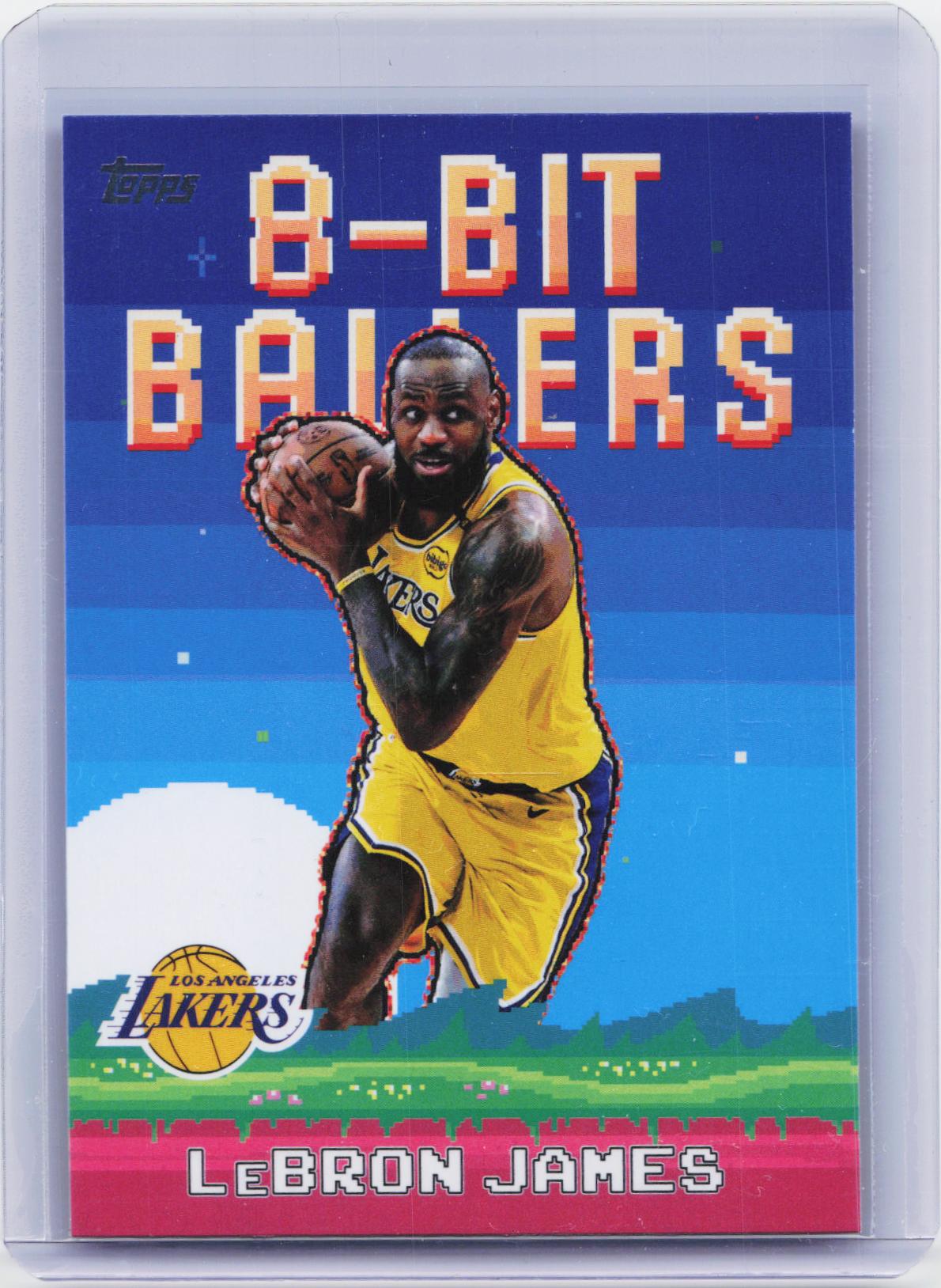 2025-26 Topps #8B-19 LeBron James 8-Bit Ballers