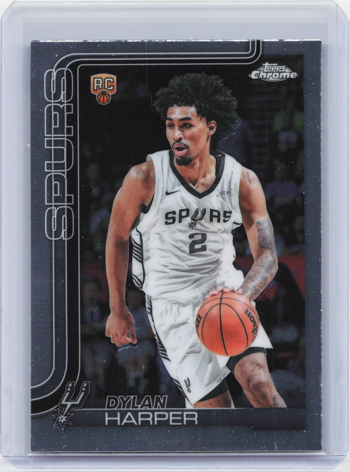 2025-26 Topps Chrome #252 Dylan Harper