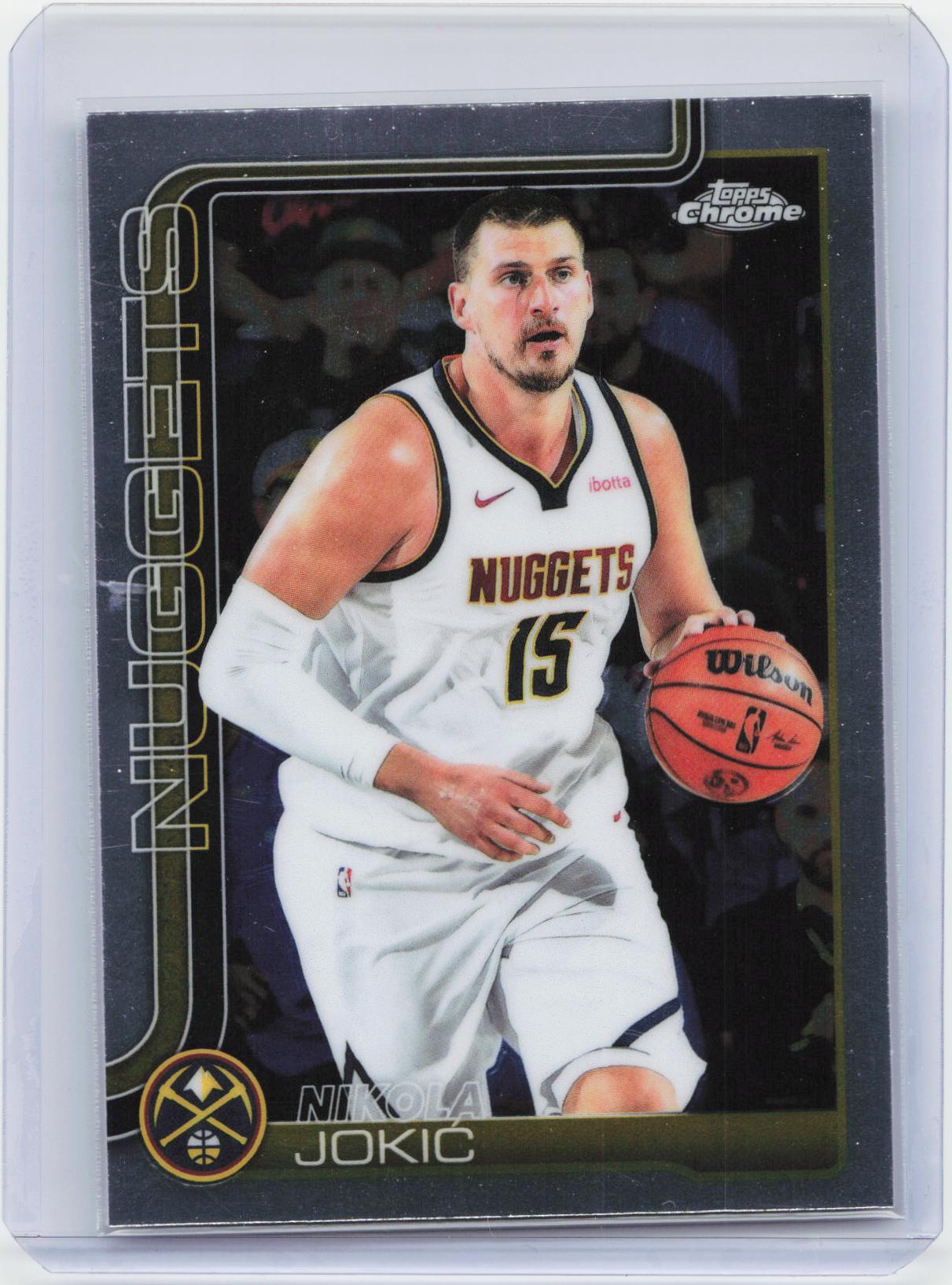 2025-26 Topps Chrome #25 Nikola Jokić