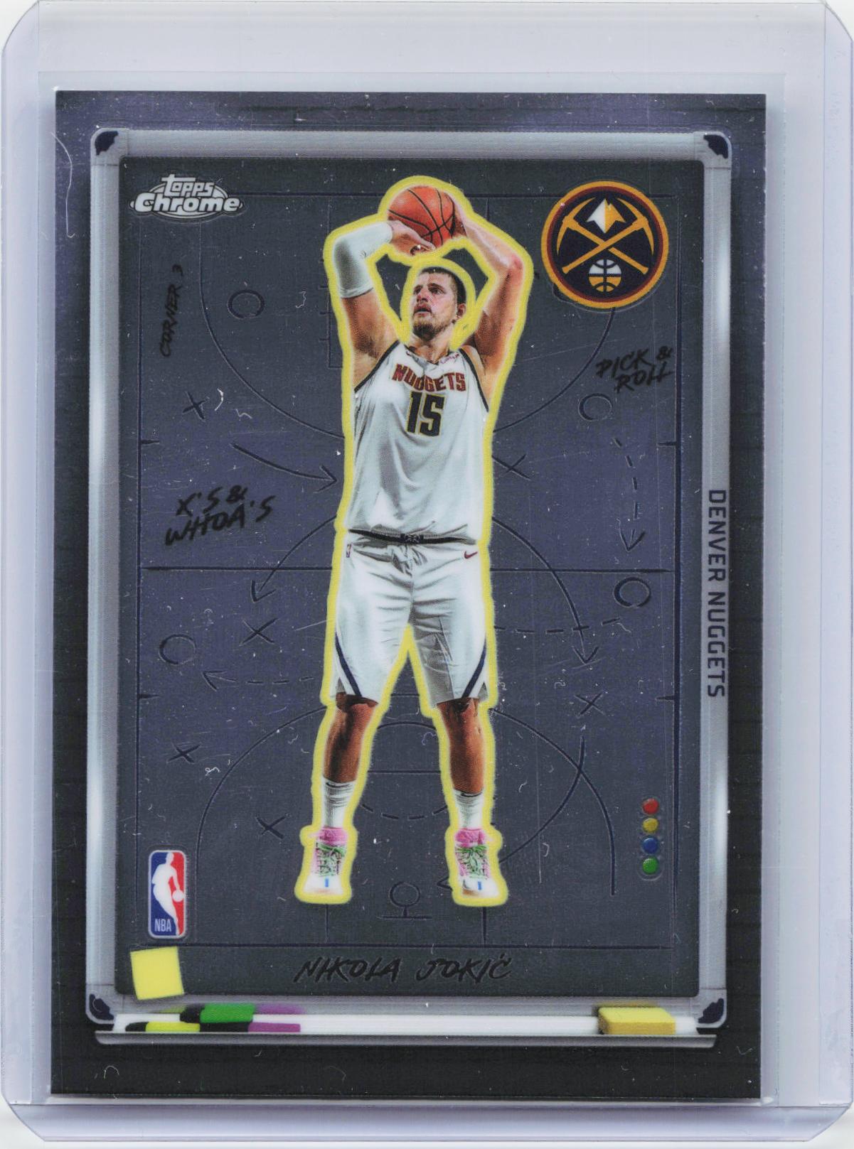 2025-26 Topps Chrome #XW-3 Nikola Jokić X's And Whoa's