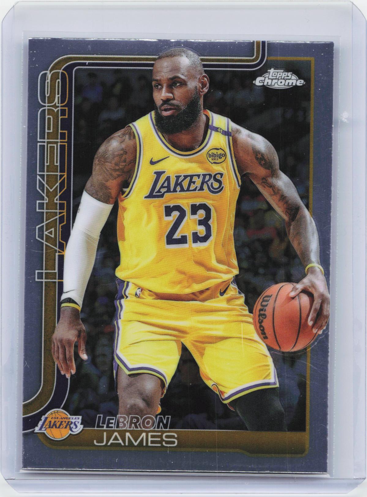 2025-26 Topps Chrome #127 LeBron James
