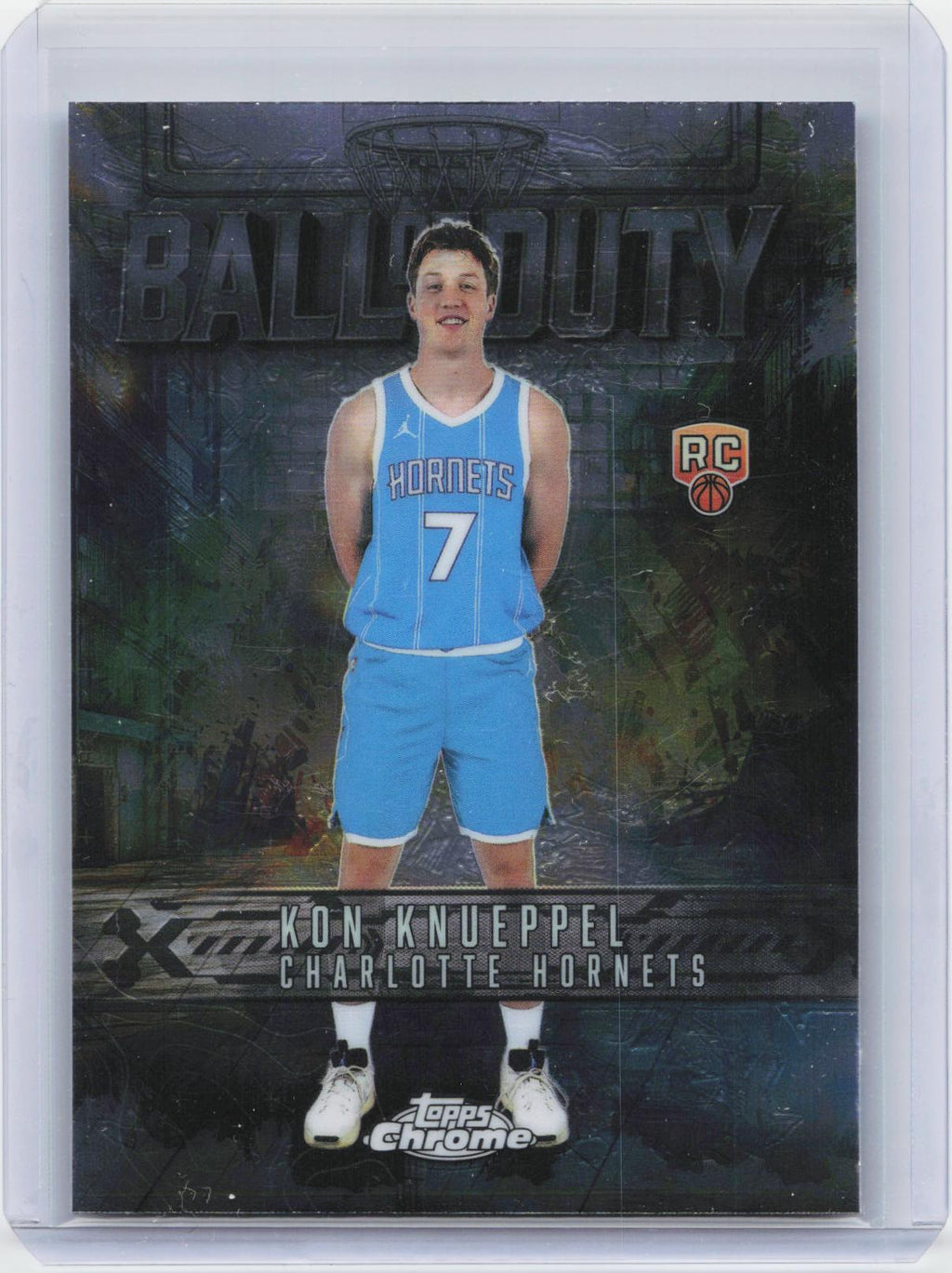 2025-26 Topps Chrome #BD-23 Kon Knueppel Ball of Duty