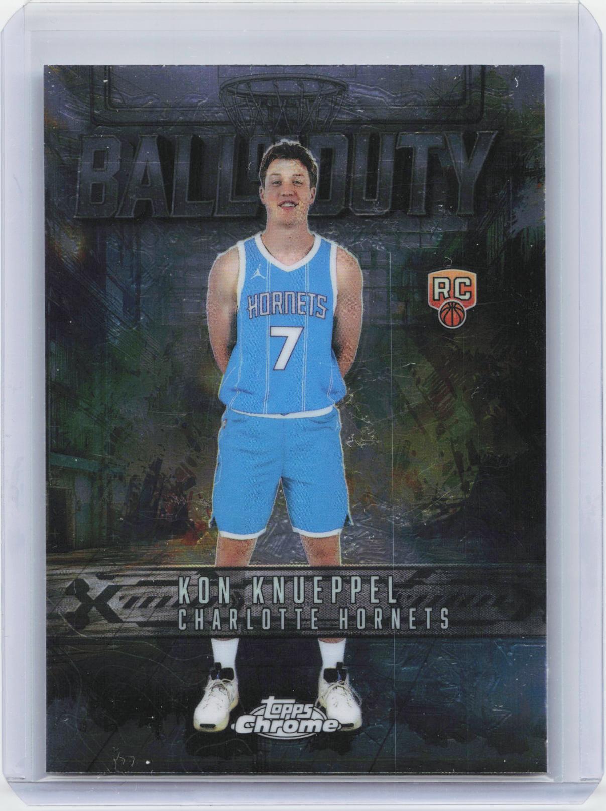 2025-26 Topps Chrome #BD-23 Kon Knueppel Ball of Duty