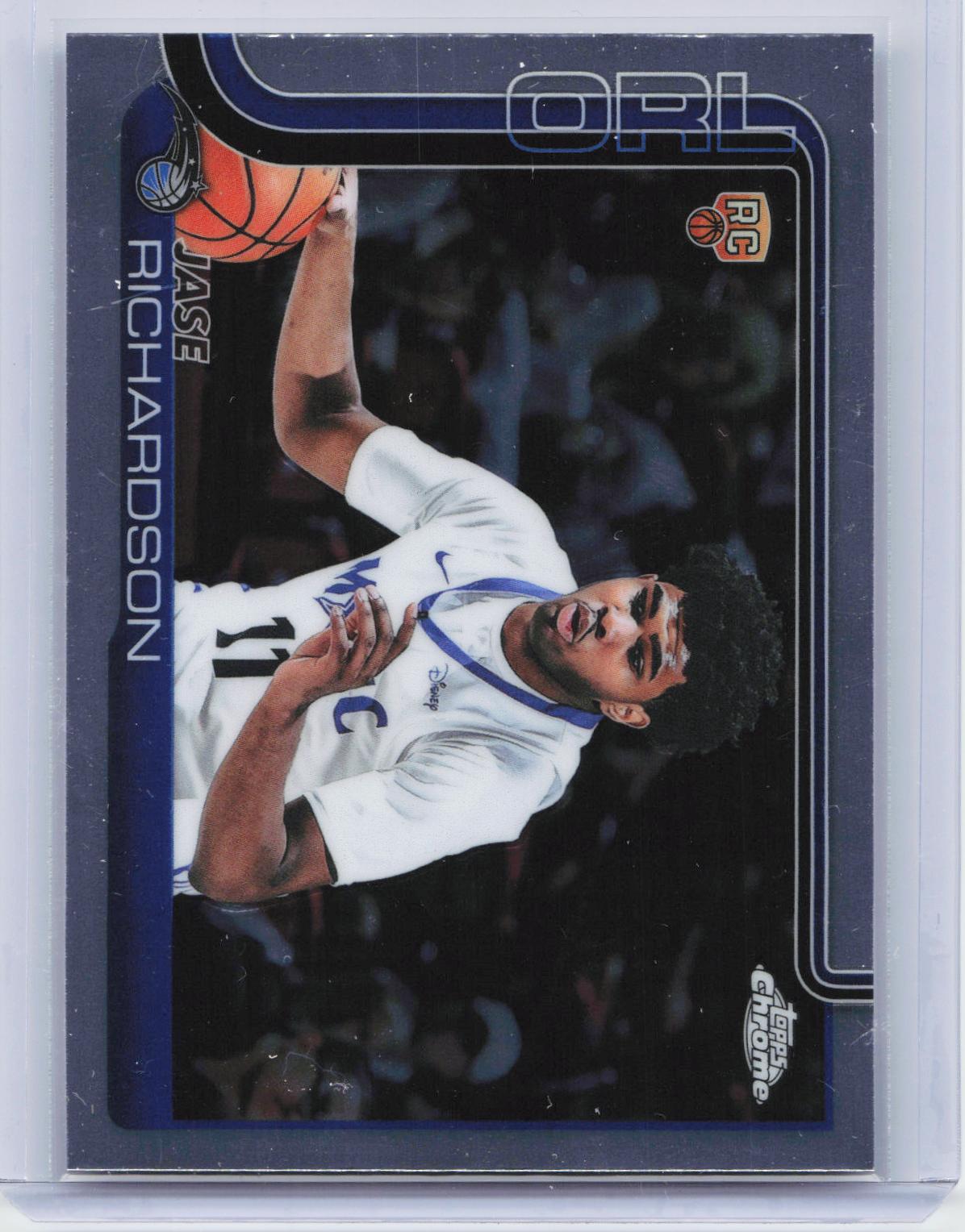 2025-26 Topps Chrome #275 Jase Richardson
