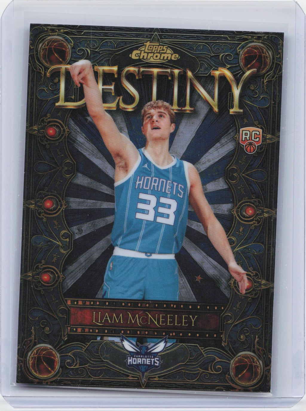 2025-26 Topps Chrome #D-22 Liam McNeeley Destiny