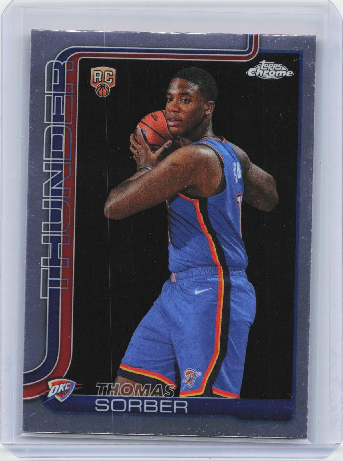 2025-26 Topps Chrome #265 Thomas Sorber