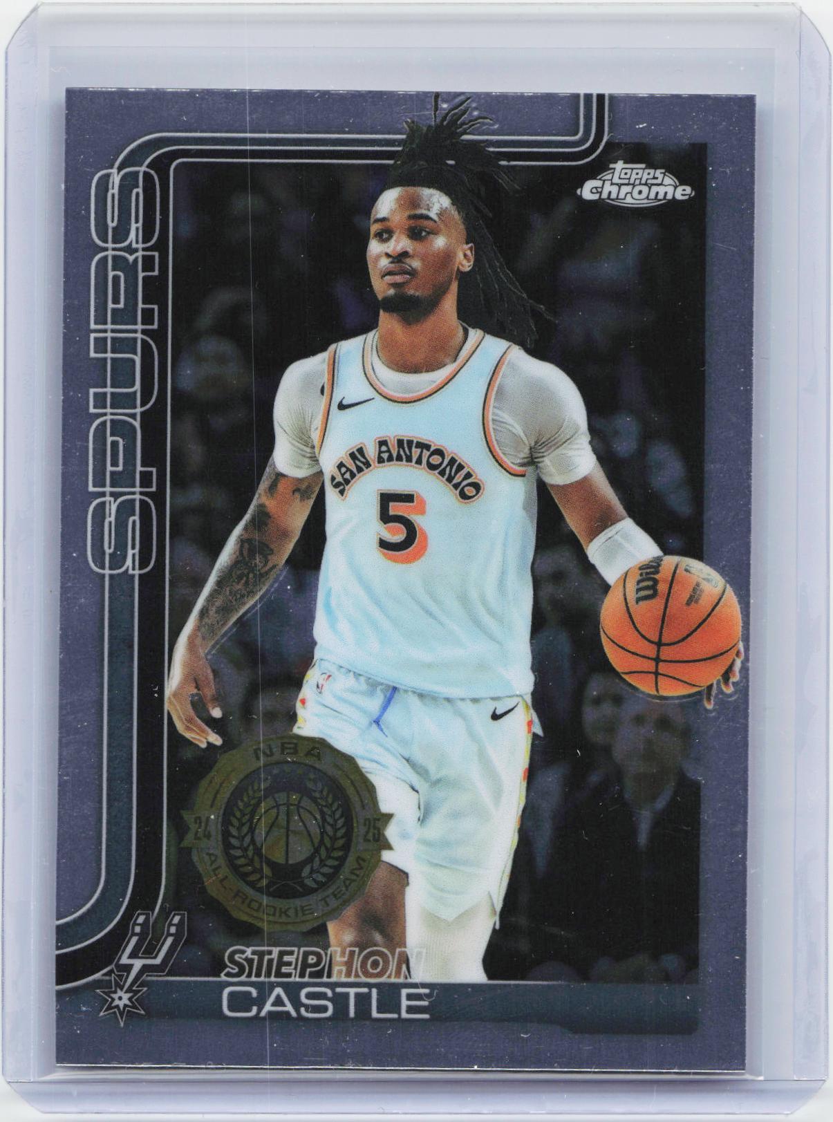 2025-26 Topps Chrome #228 Stephon Castle