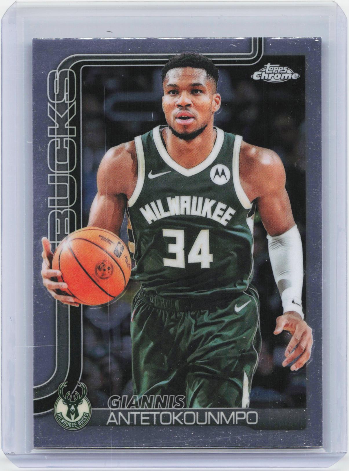 2025-26 Topps Chrome #137 Giannis Antetokounmpo