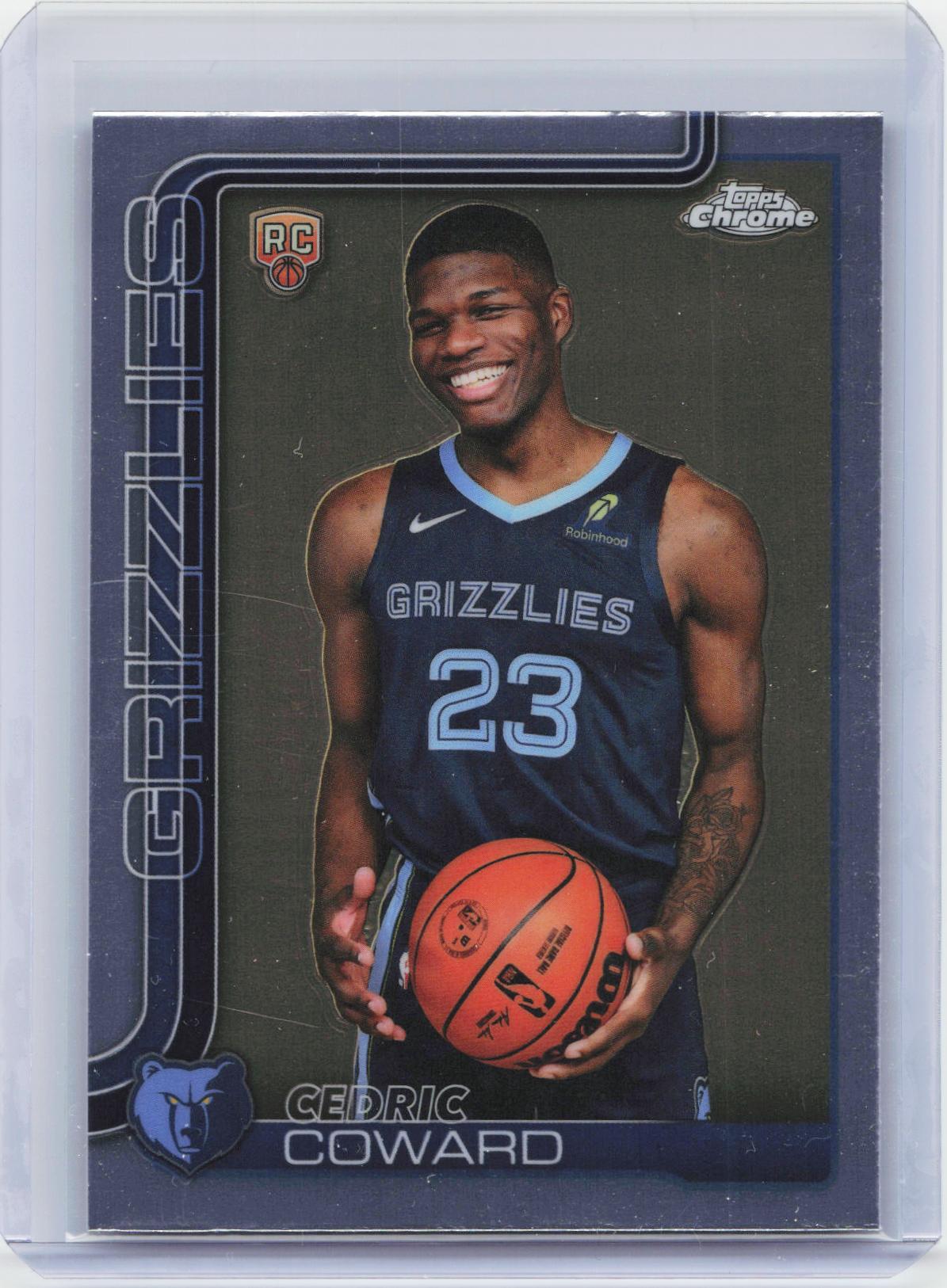 2025-26 Topps Chrome #261 Cedric Coward