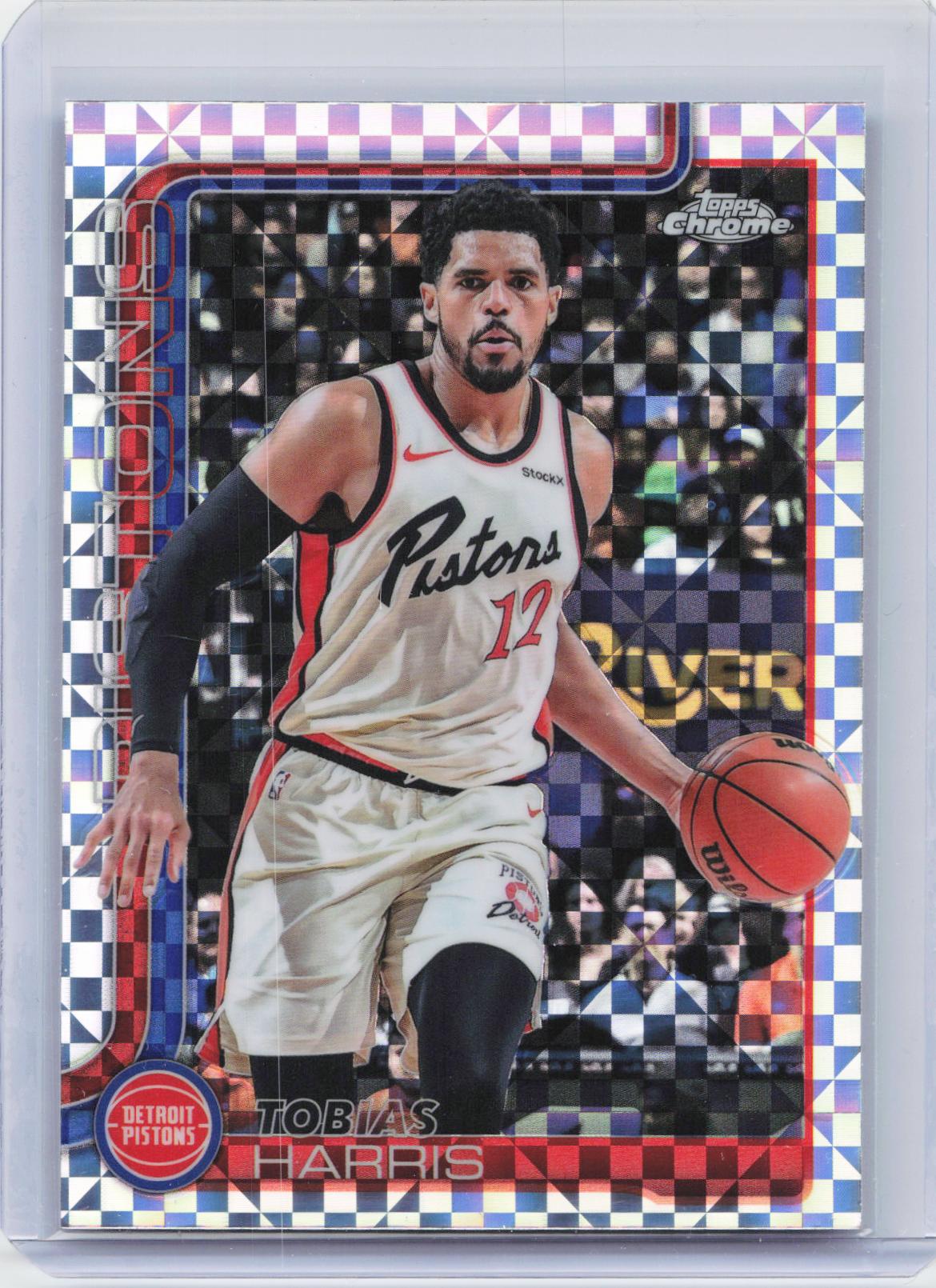 2025-26 Topps Chrome #6 Tobias Harris X-Fractor