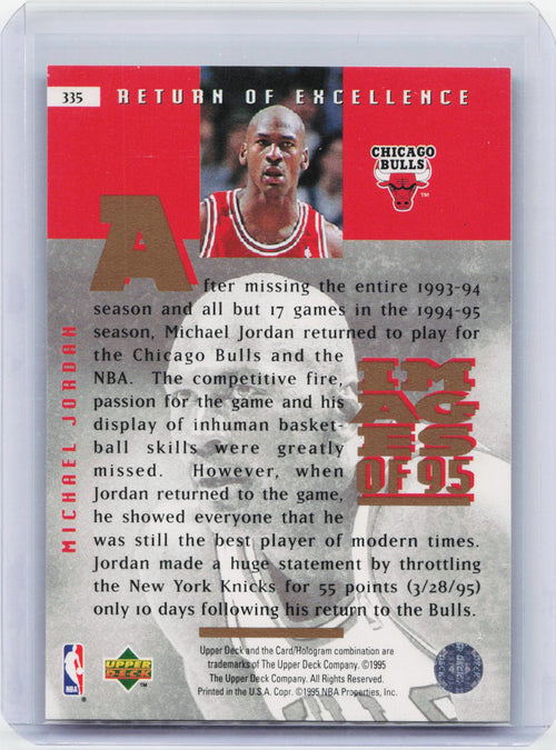 1995-96 Upper Deck #335 Return of Excellence