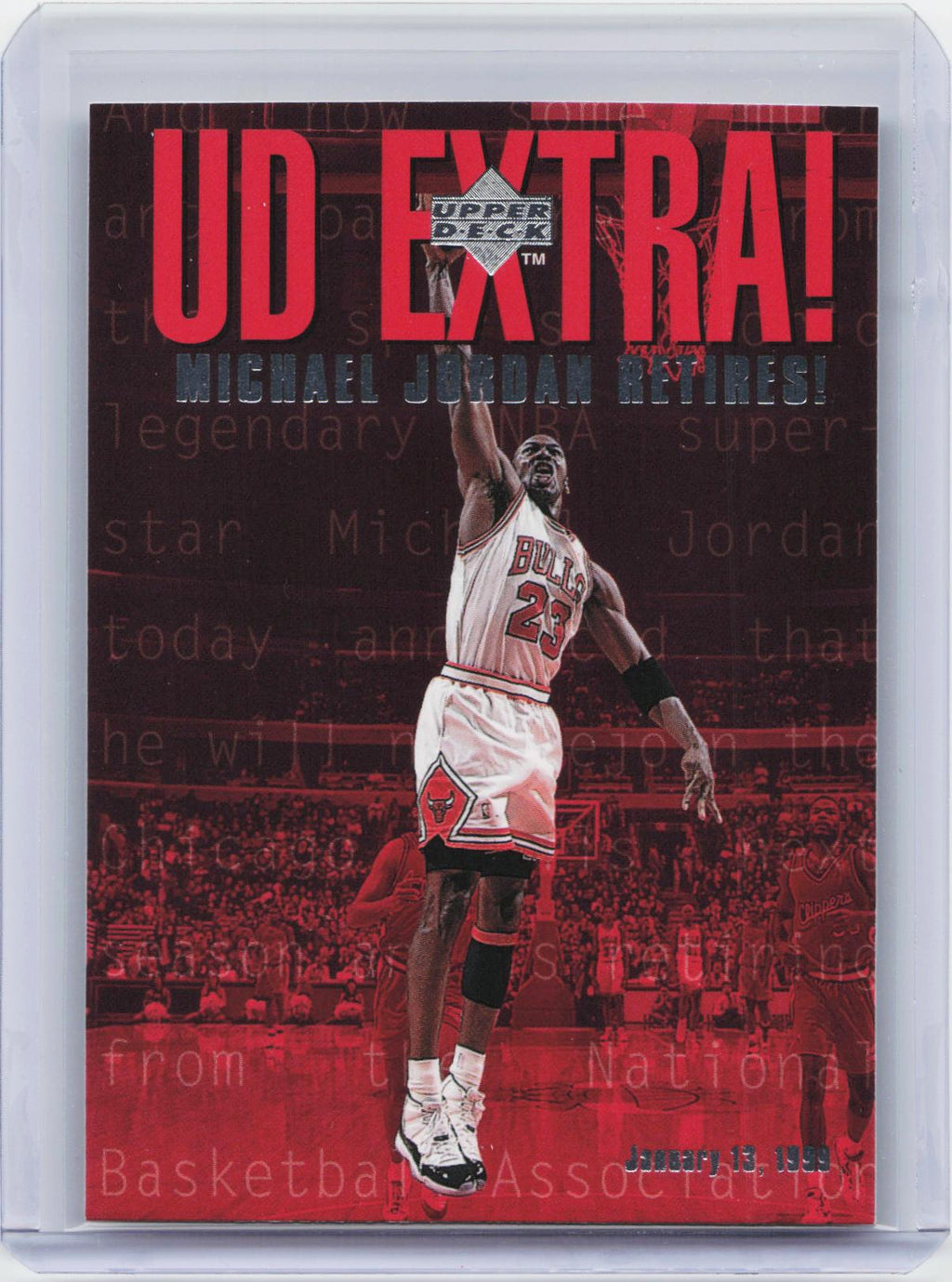 1998-99 Upper Deck #UDX Michael Jordan