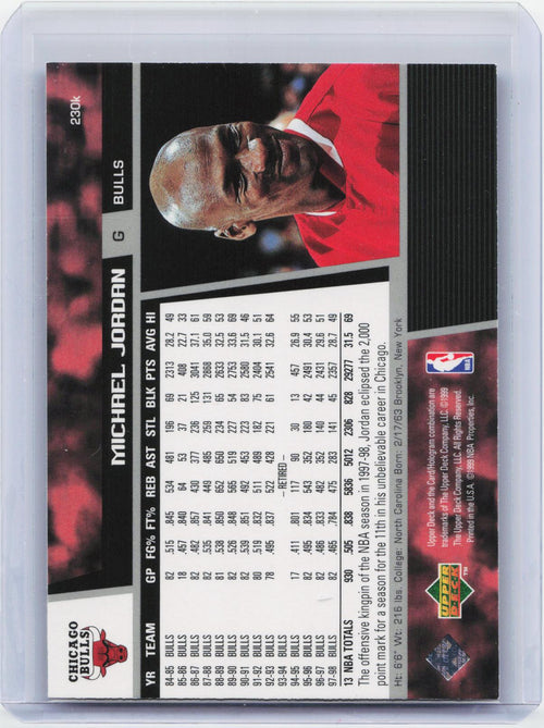 1998-99 Upper Deck #230k Michael Jordan
