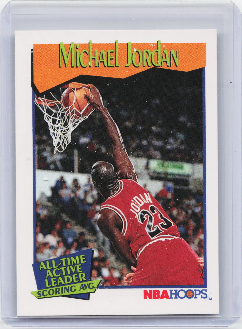 1991-92 Hoops #536 Michael Jordan