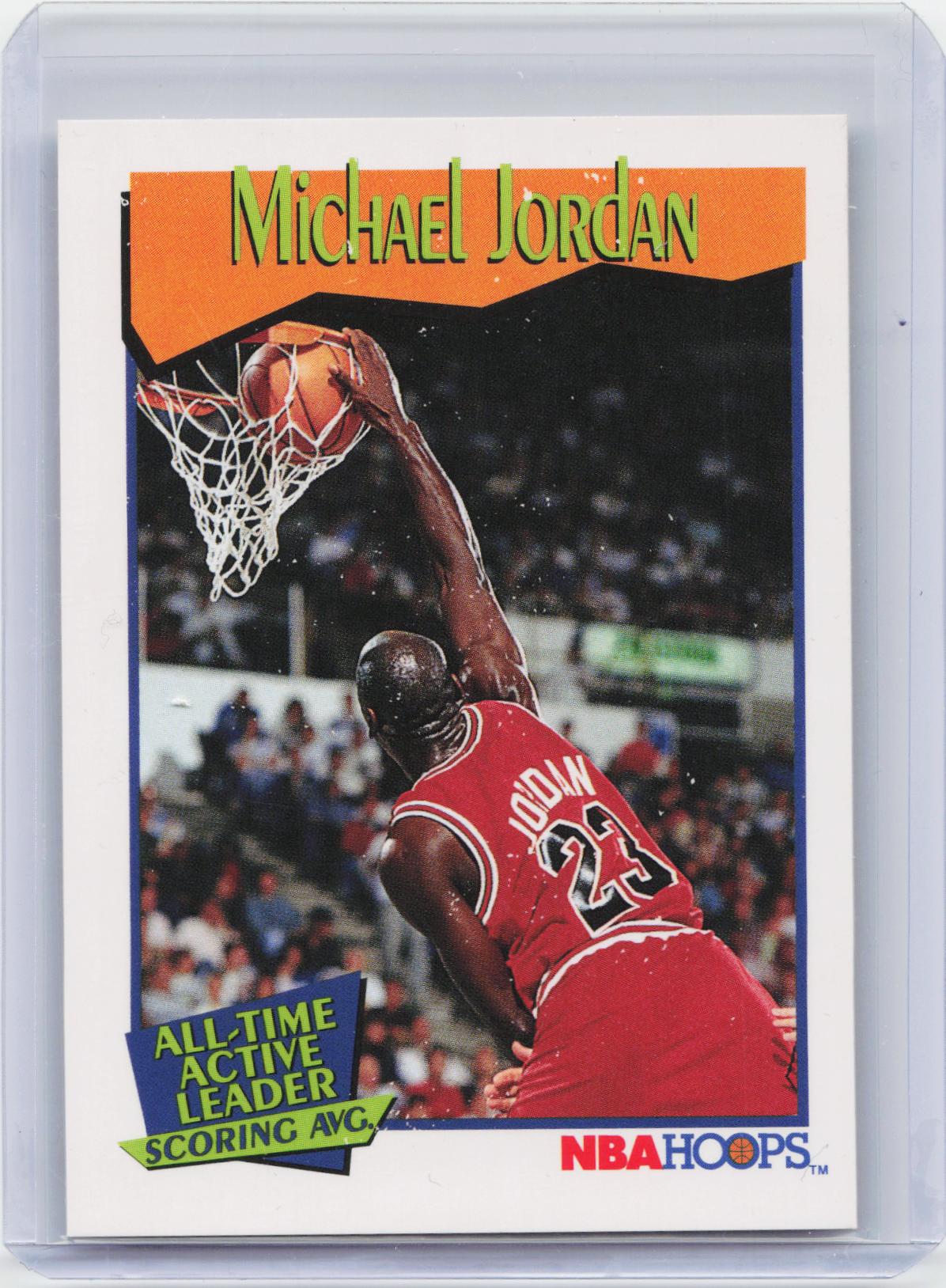 1991-92 Hoops #536 Michael Jordan