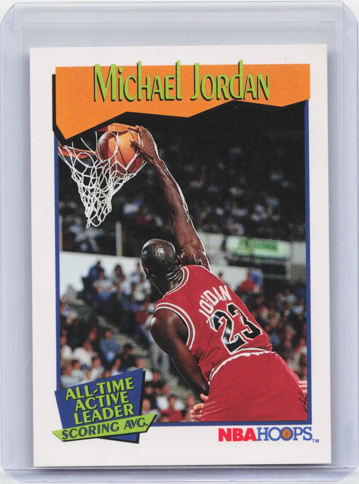 1991-92 Hoops #536 Michael Jordan
