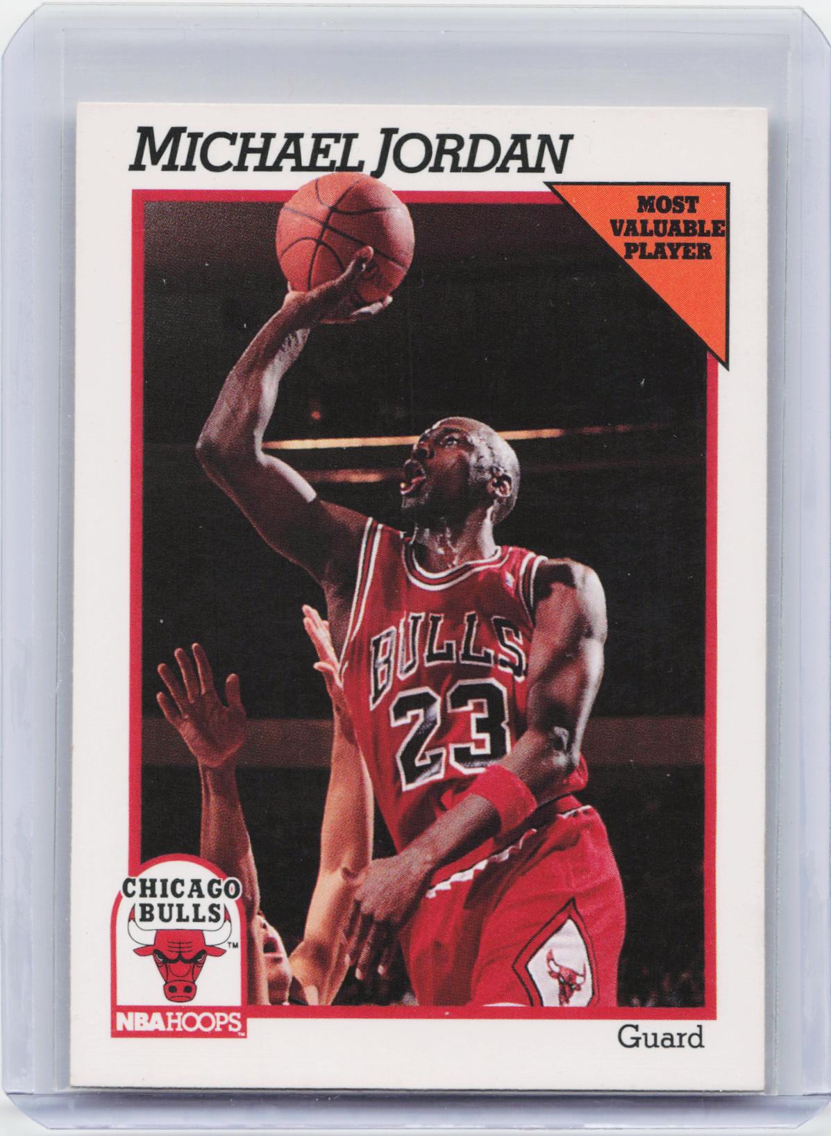 1991-92 Hoops #30 Michael Jordan