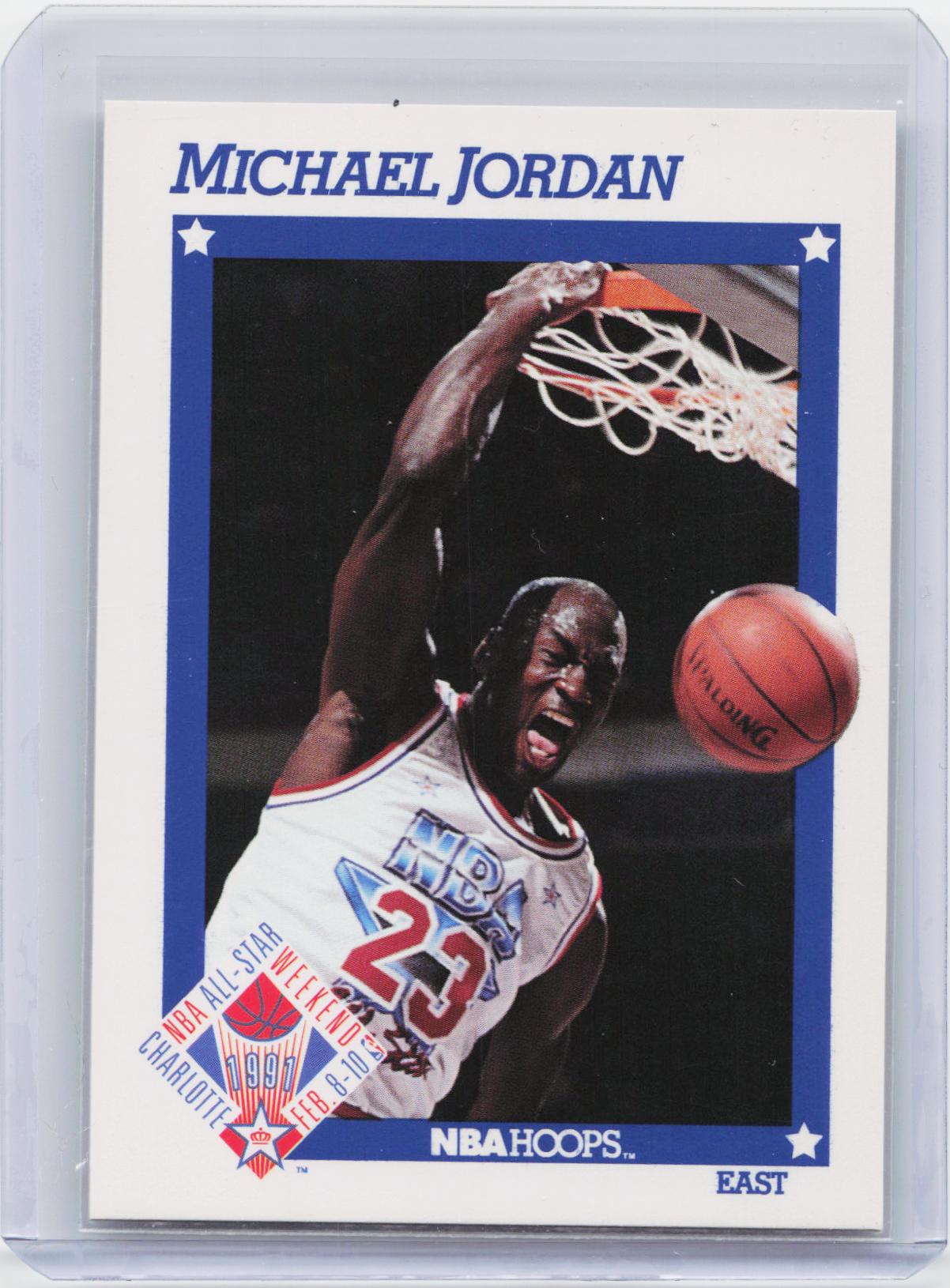 1991-92 Hoops #253 Michael Jordan