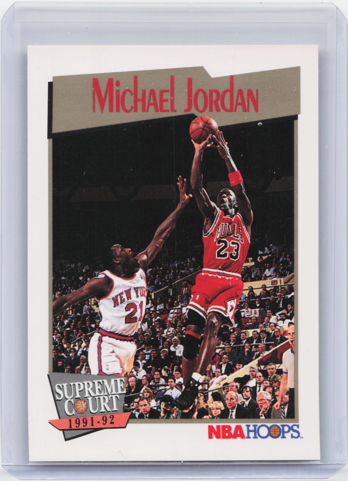 1991-92 Hoops #455 Michael Jordan