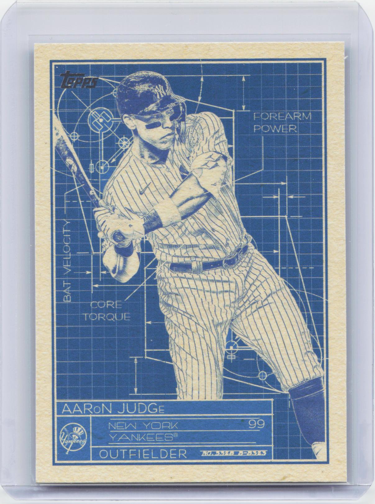 2024 Topps #SB-1 Aaron Judge Superstar Blueprint