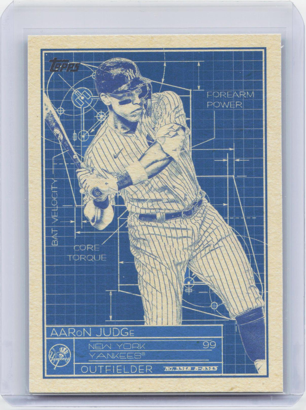 2024 Topps #SB-1 Aaron Judge Superstar Blueprint