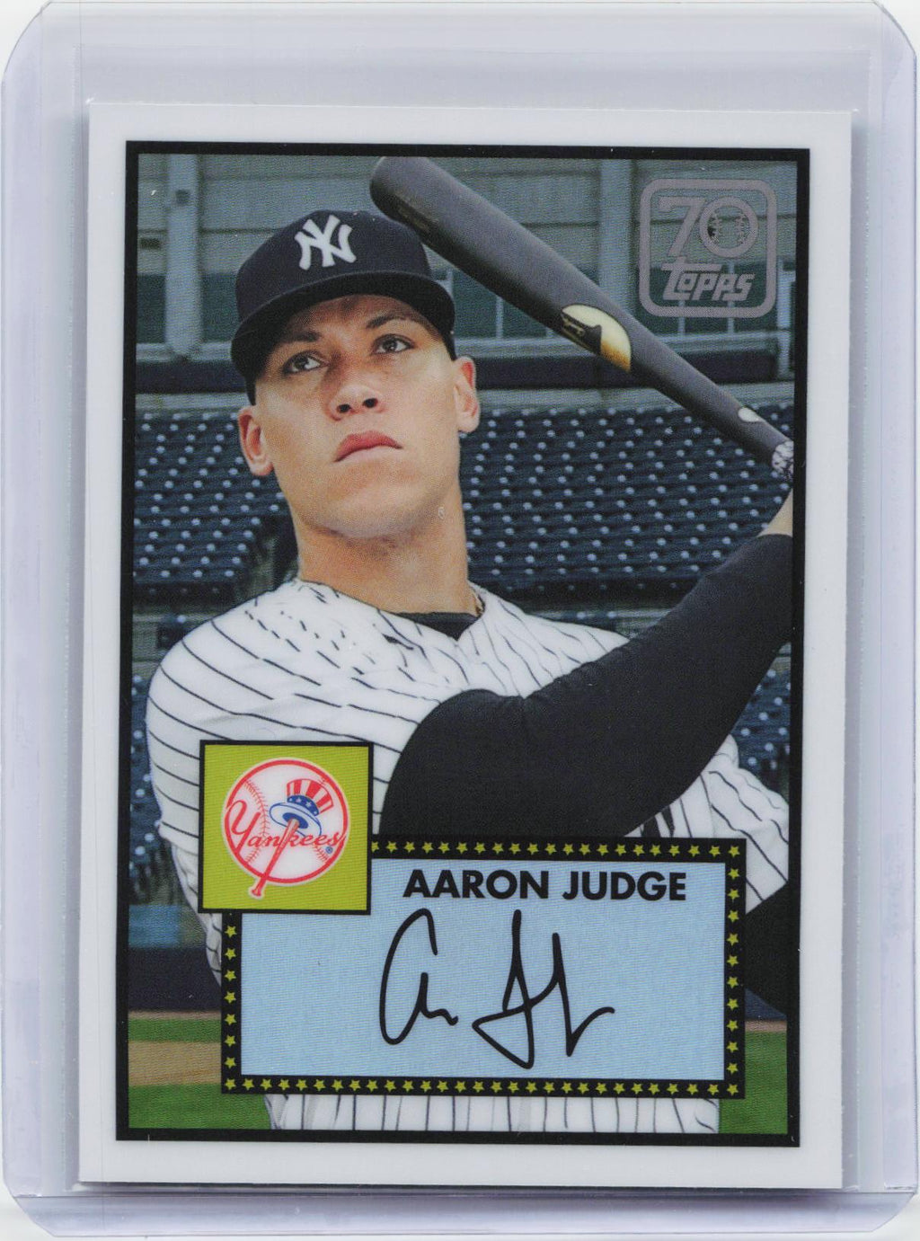 2021 Topps #70YTC-2 Aaron Judge 70 Years of Topps Baseball Chrome (Series 1)