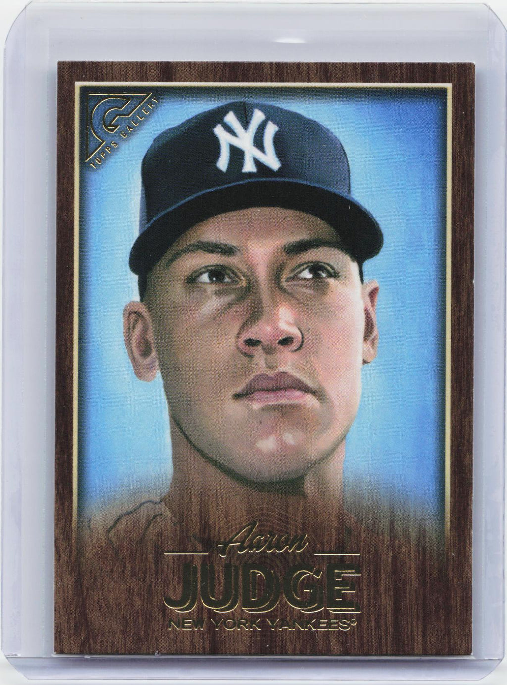2018 Topps Gallery #1 Aaron Judge Wood