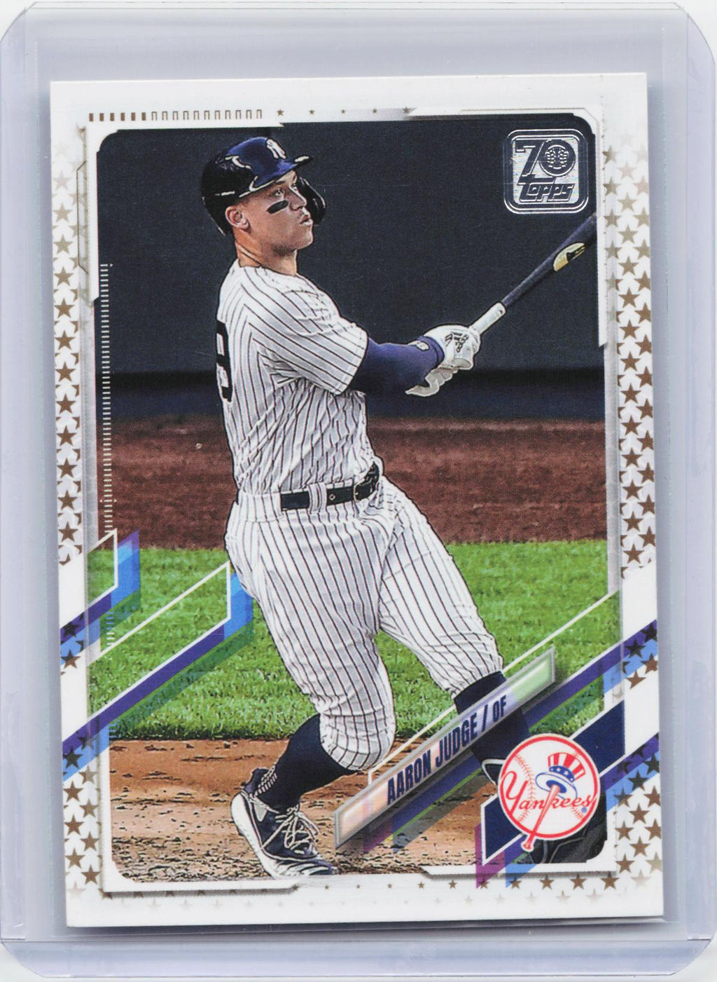 2021 Topps #99 Aaron Judge Gold Star