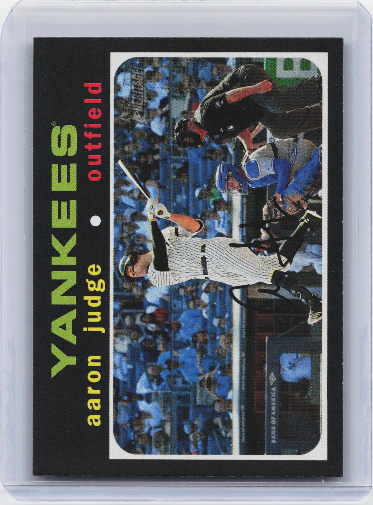 2020 Topps Heritage #395 Aaron Judge