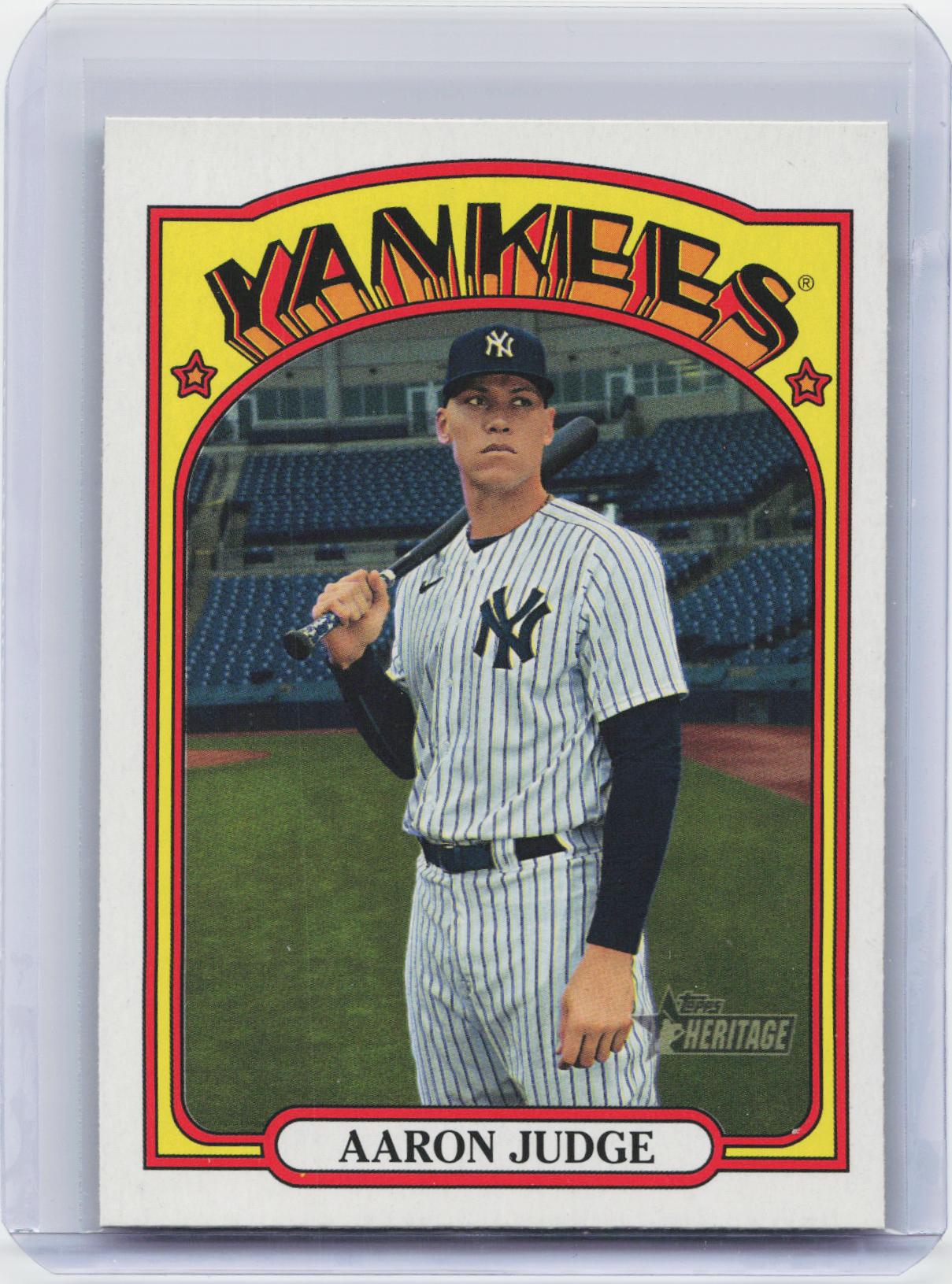 2021 Topps Heritage #121 Aaron Judge