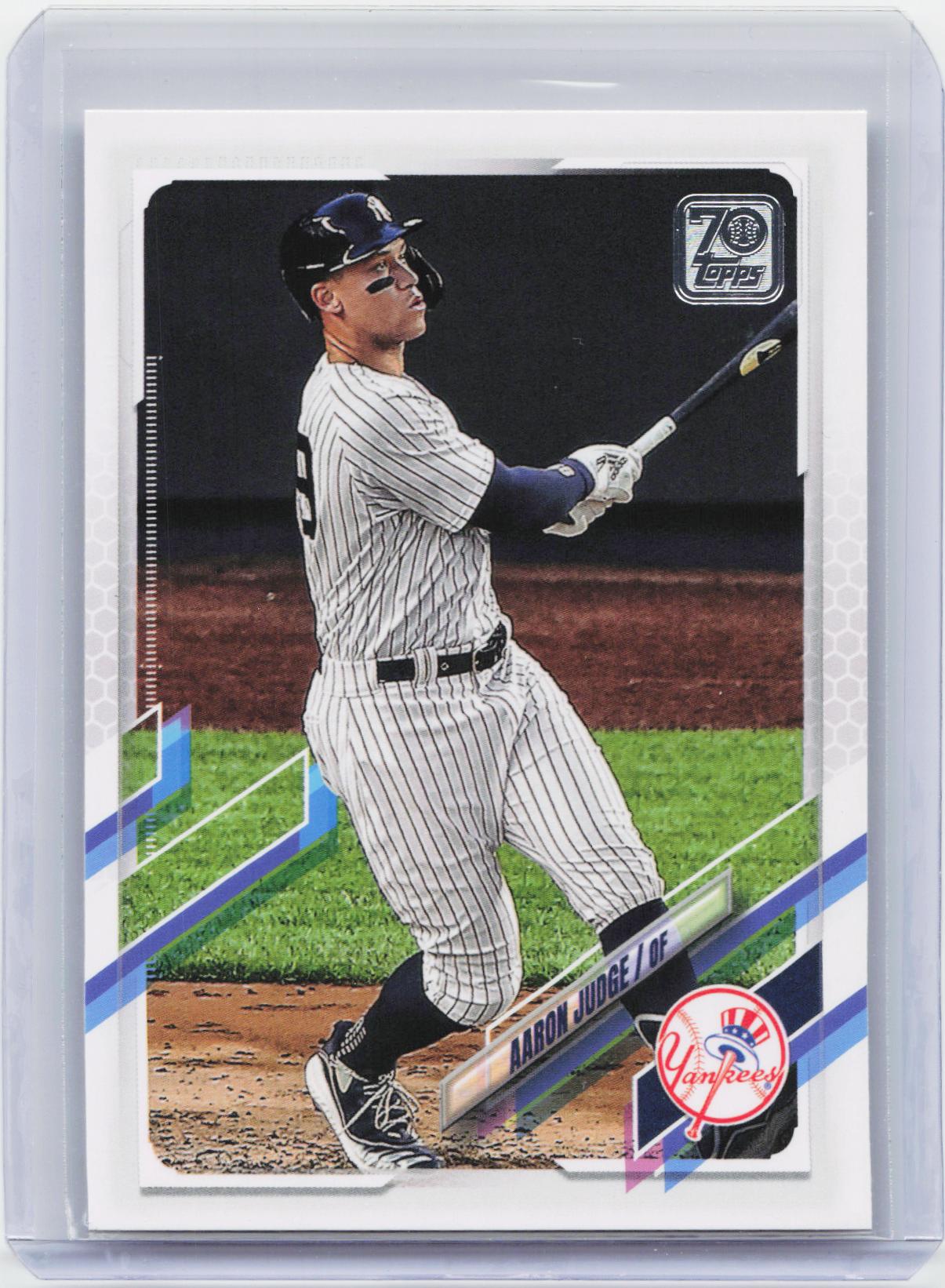 2021 Topps #99 Aaron Judge 70th Anniversary Celebration