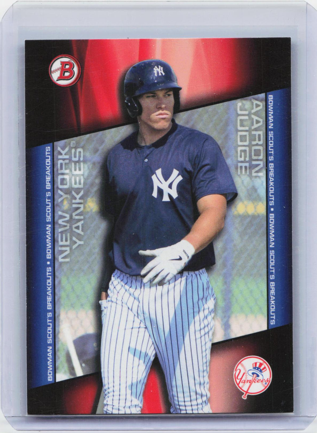 2014 Bowman Draft #BSB-AJ Aaron Judge Scouts Breakout
